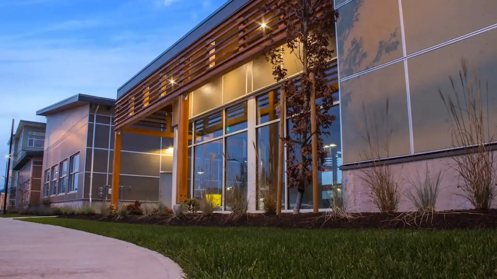 Landscape design project in Edmonton.