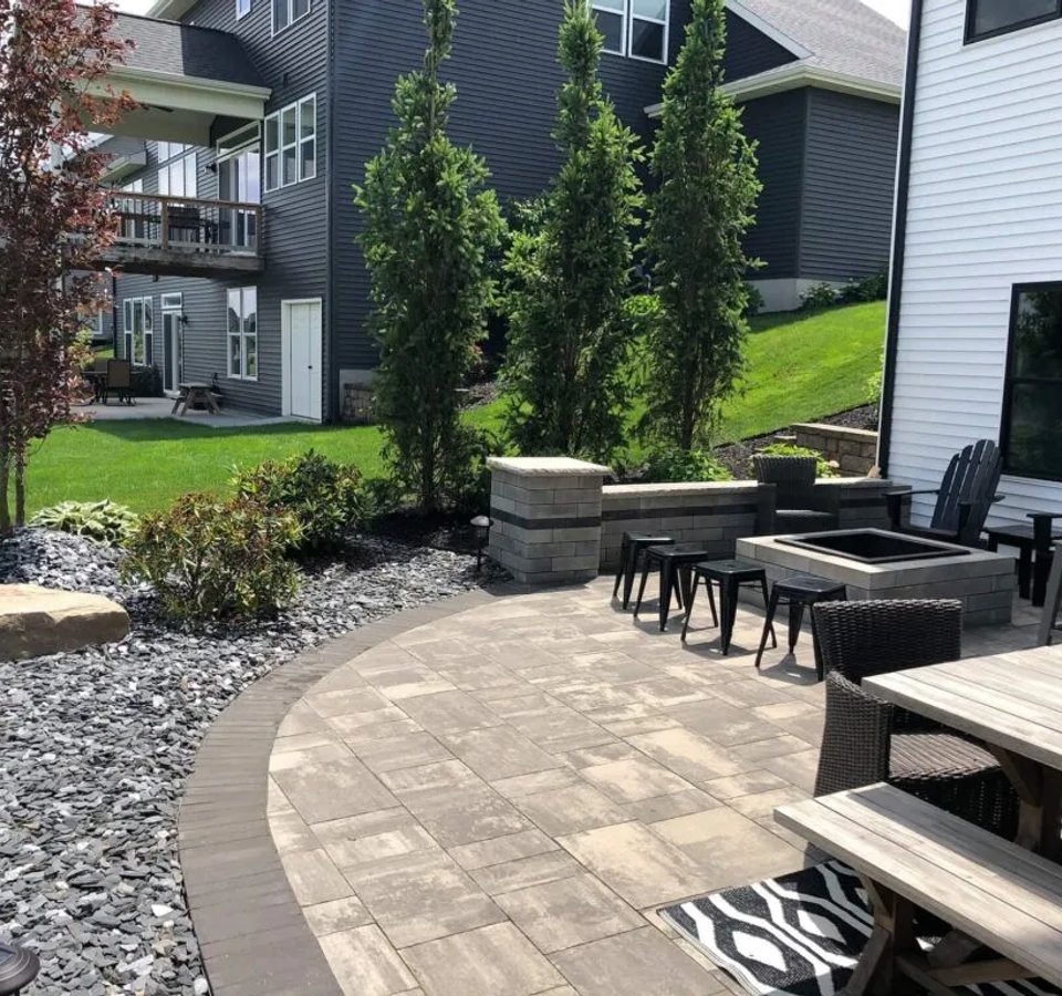 Multi-family sod installation in Edmonton